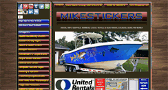 Desktop Screenshot of mikestickers.org